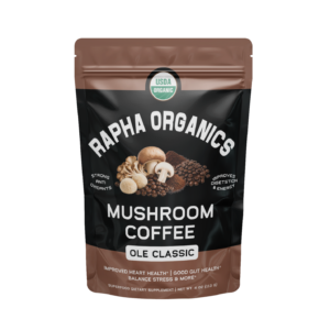 Rapha Organics Mushroom Energy Coffee