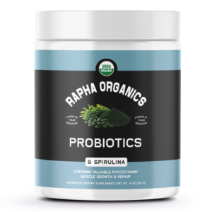 Rapha Organics Probiotic Greens + Spirulina Superblend